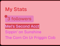 New Followers